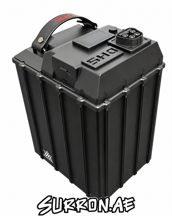 DHS Surron Ultra Bee battery pack for high-voltage performance builds in UAE